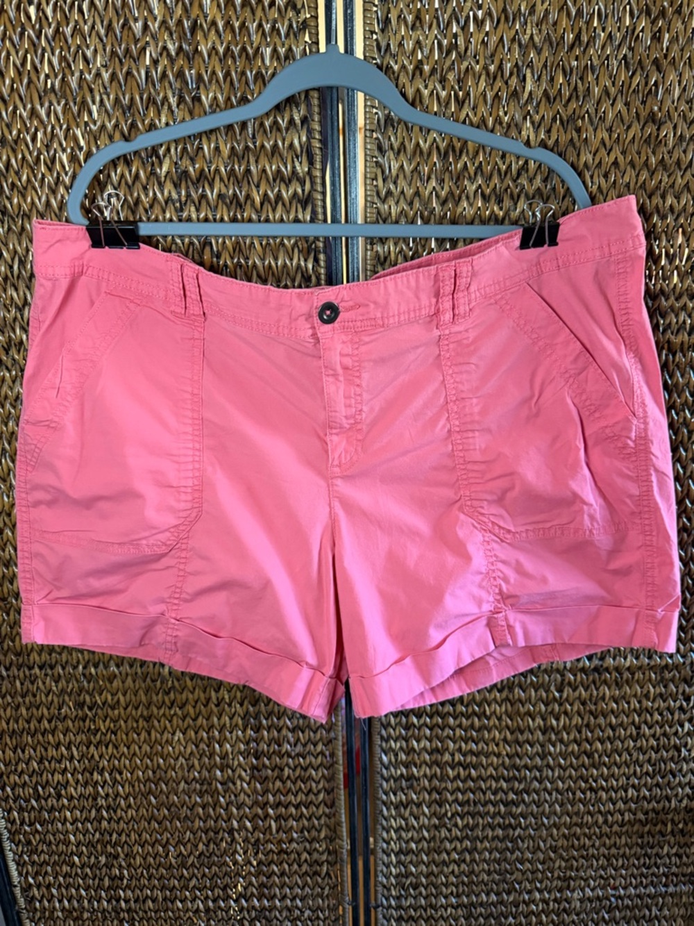 a.n.a Pink Casual Stretch Shorts